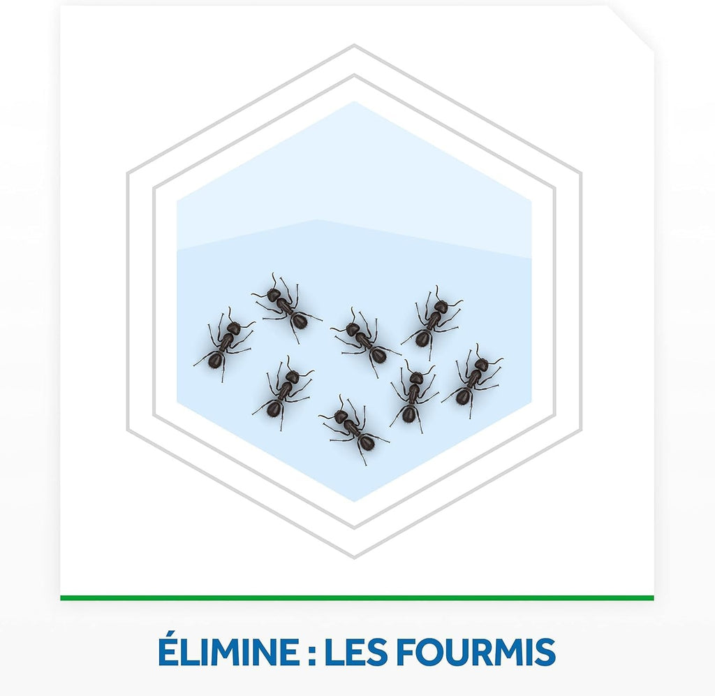 RAID Max Boîte Anti-Fourmis Usage Intérieur et Extérieur 1 Boîte