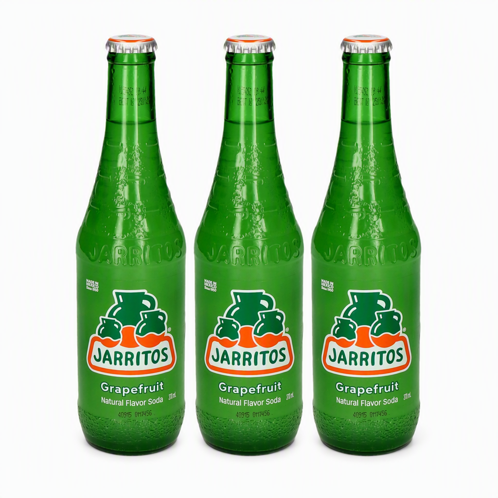 Jarritos Boisson gazeuse au pamplemousse - 370 ml (Lot de 3)
