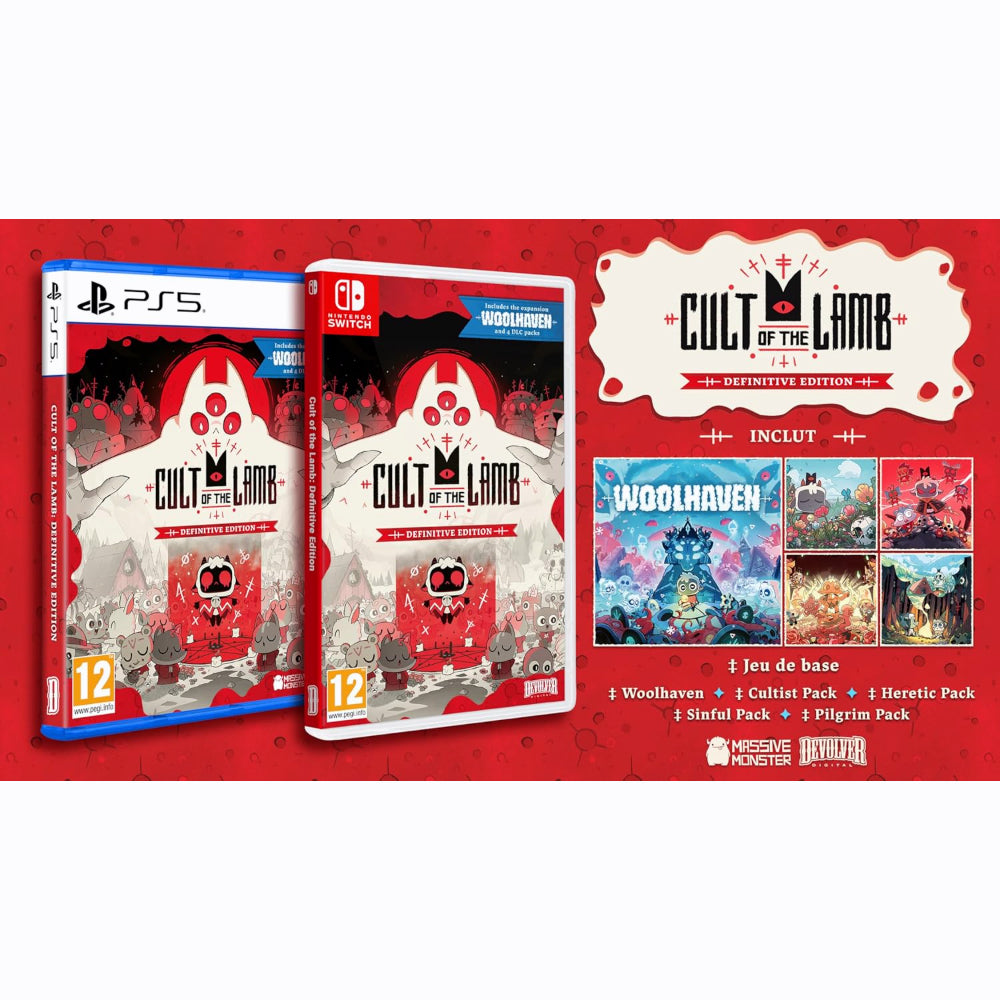 Cult of the Lamb - Definitive Edition - Switch - Version Française