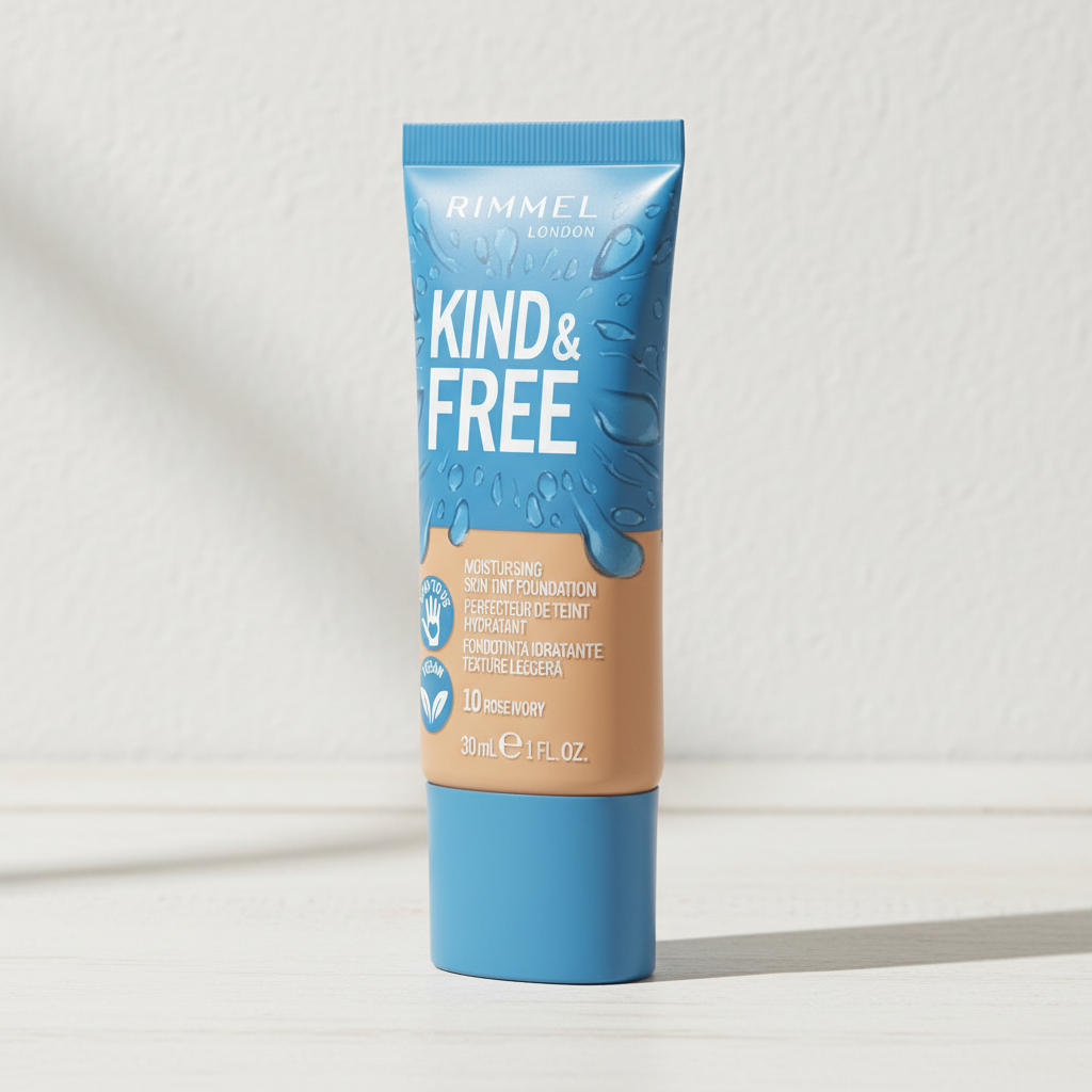 Rimmel Kind & Free Skin Tint Fond de Teint - 10 Rose Ivoire - 30 ml