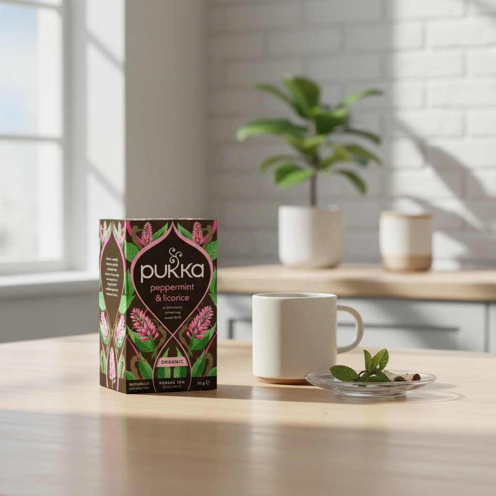 PUKKA Infusion Menthe poivrée & réglisse - 20 sachets
