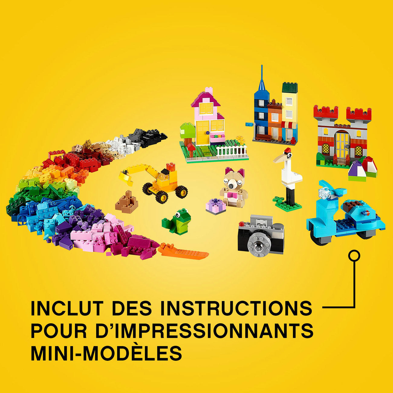 LEGO Classic 10698 Boîte de briques créatives deluxe
