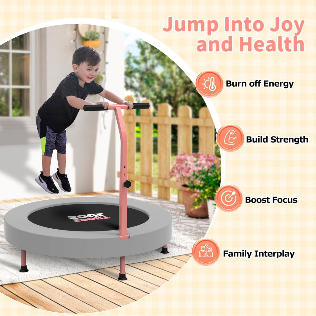 SPORTSOUL Mini trampoline pour enfants