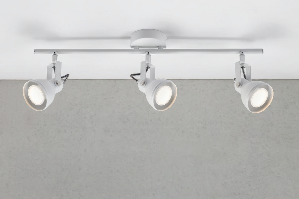 Spoterie ASLAK 3-Spot métal blanc IP20 GU10 - Nordlux, Intérieur