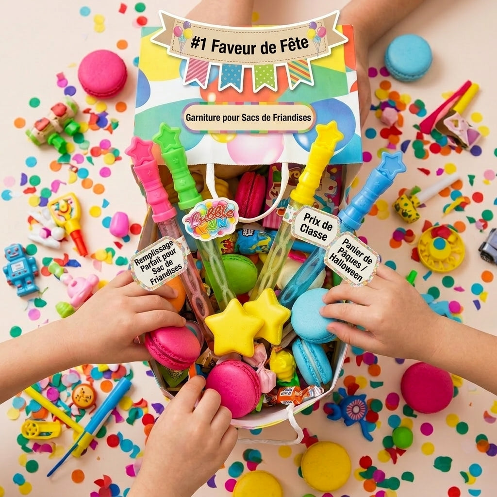 Jouet de Grandes Baguettes à Bulles pour Enfants, 24 Pièces, Baguette à Bulles Magique Étoile de 14,8 Pouces (Grande Capacité de 120 ml), Cadeaux de Fête d'Eau à Bulles en Vrac