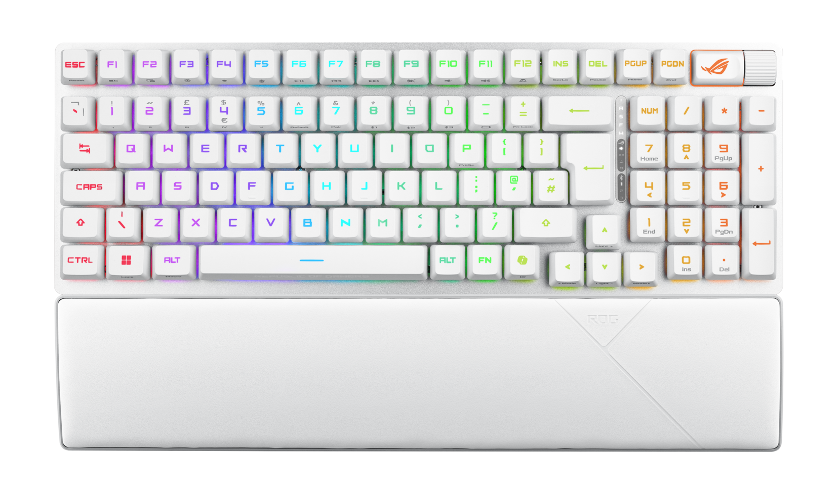 ASUS ROG Scope II 96 RX Clavier de Jeu Mécanique Sans Fil - AZERTY - Blanc