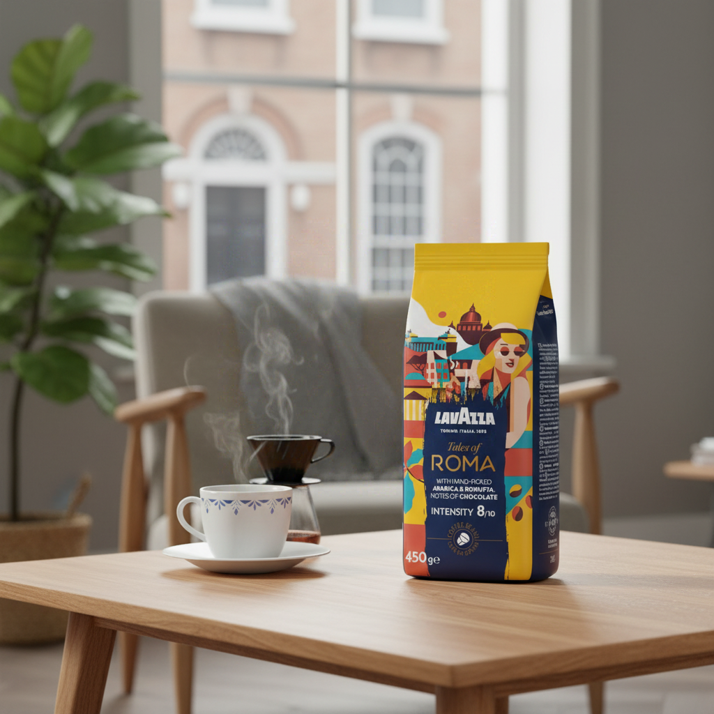 Lavazza Tales of ROMA Café en grains 450 g
