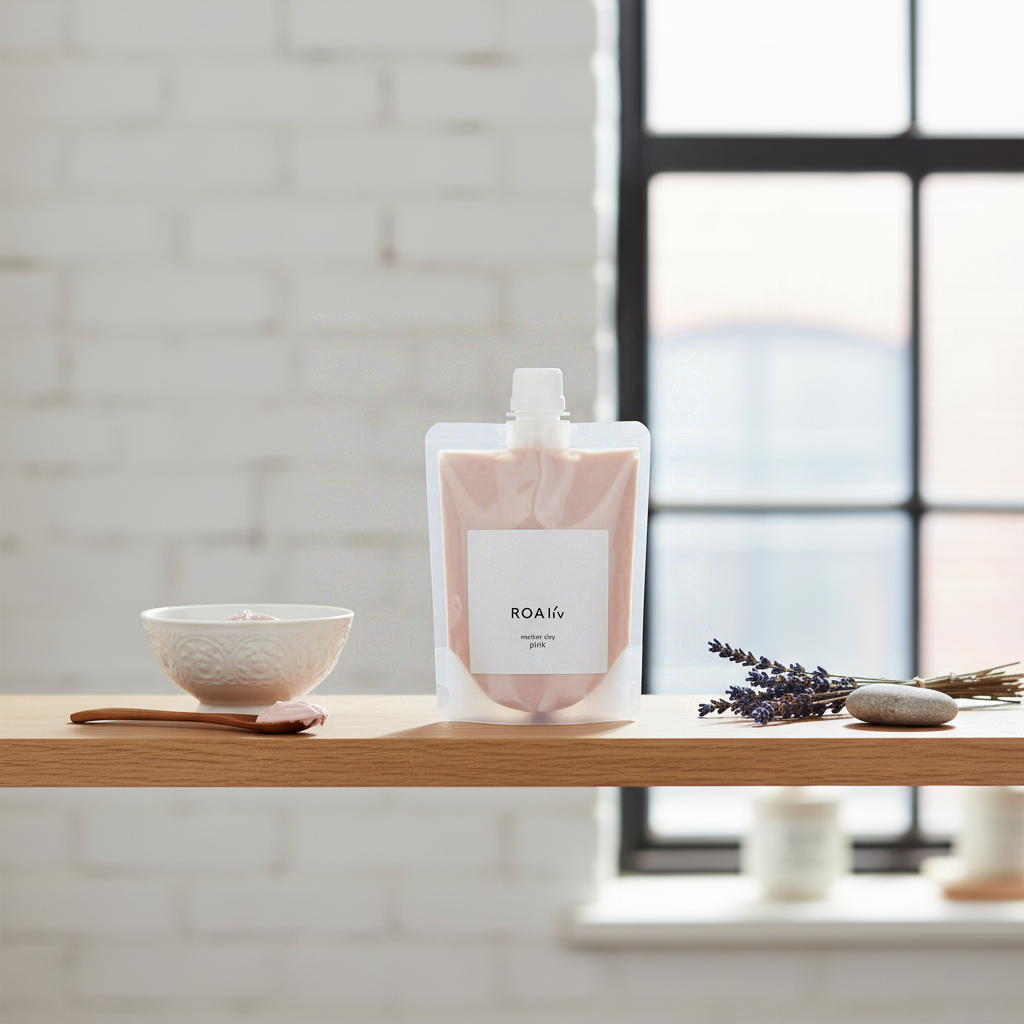 Masque Visage à l'Argile Rose, Hydratant & Nourrissant, 240 g