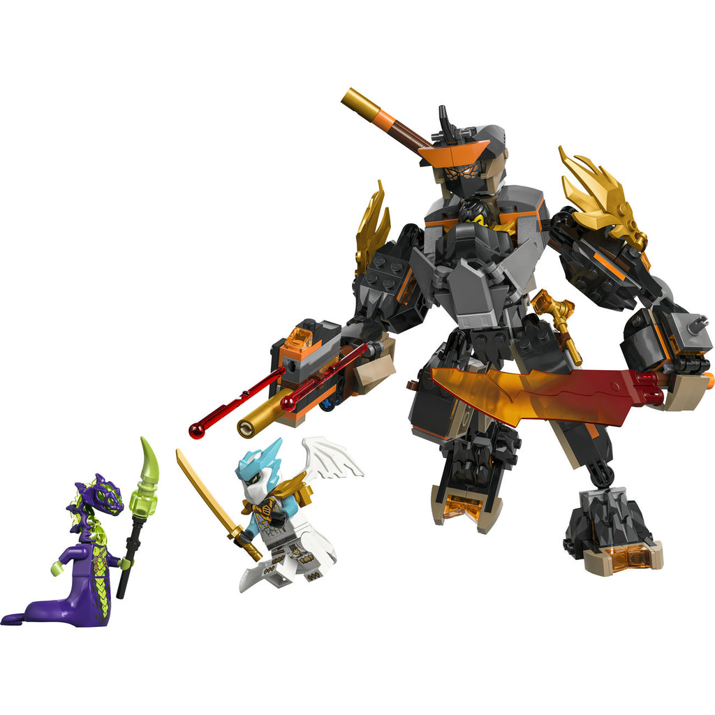 LEGO Ninjago 71854 La mission du robot Cole et du dragon Zane