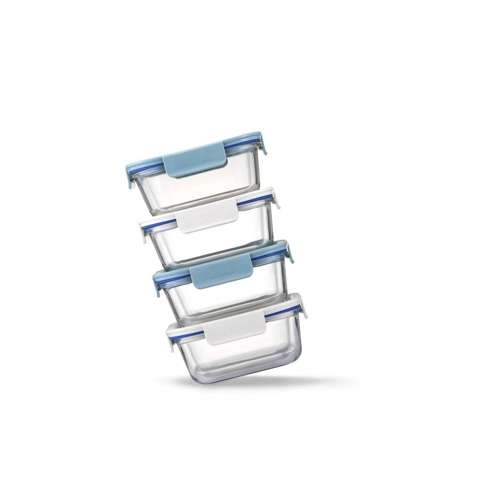 Ovenglass The Clear Rectangulaire 2 L (couvercle menthe)