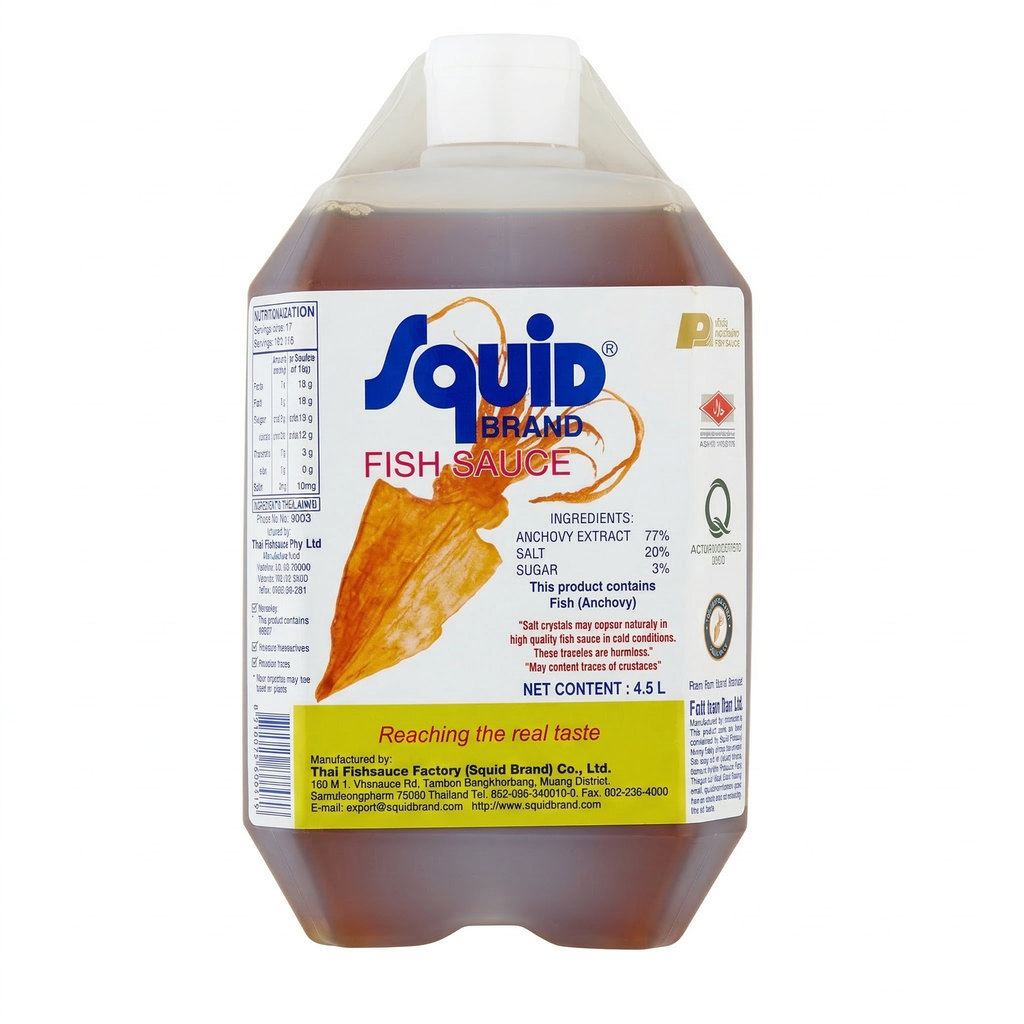 SQUID BRAND Sauce de poisson - 4,5 L