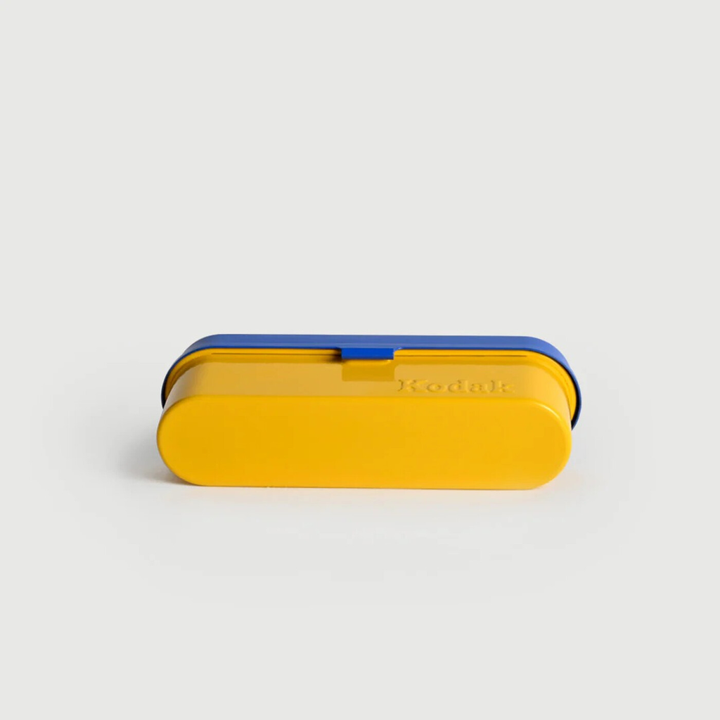 Kodak Boîte de rangement en métal pour pellicule 135 mm (bleu)