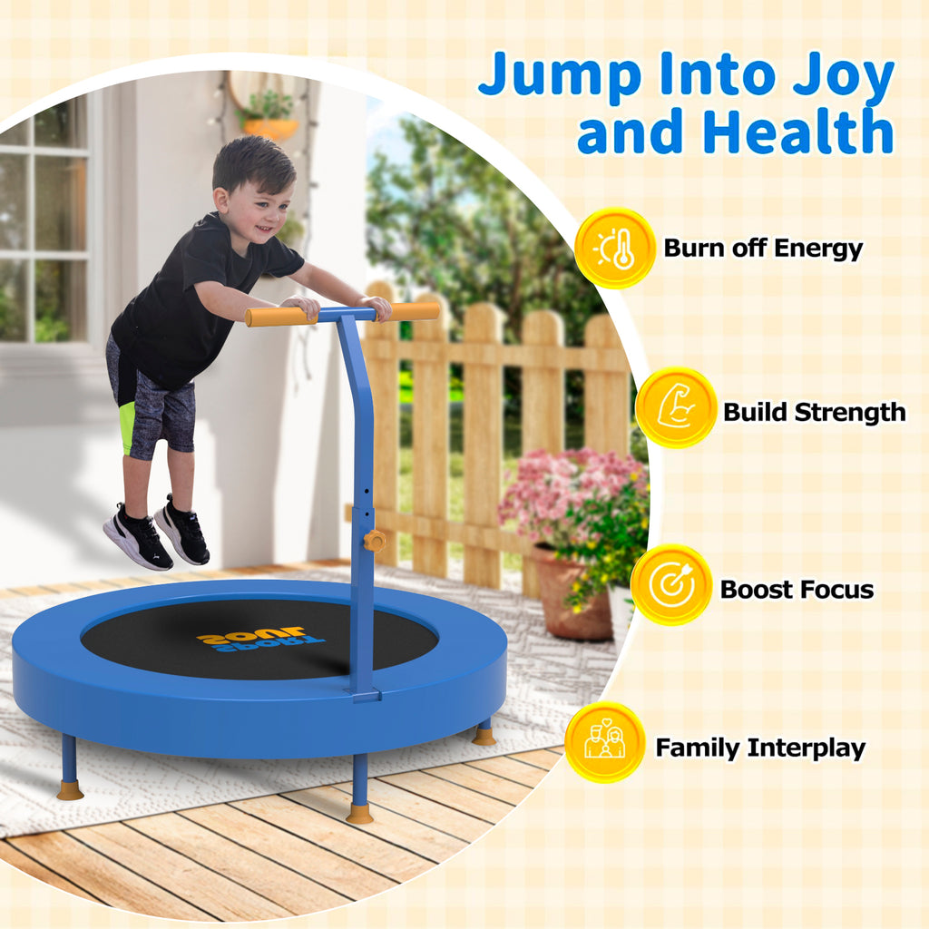 SPORTSOUL Mini trampoline pour enfants