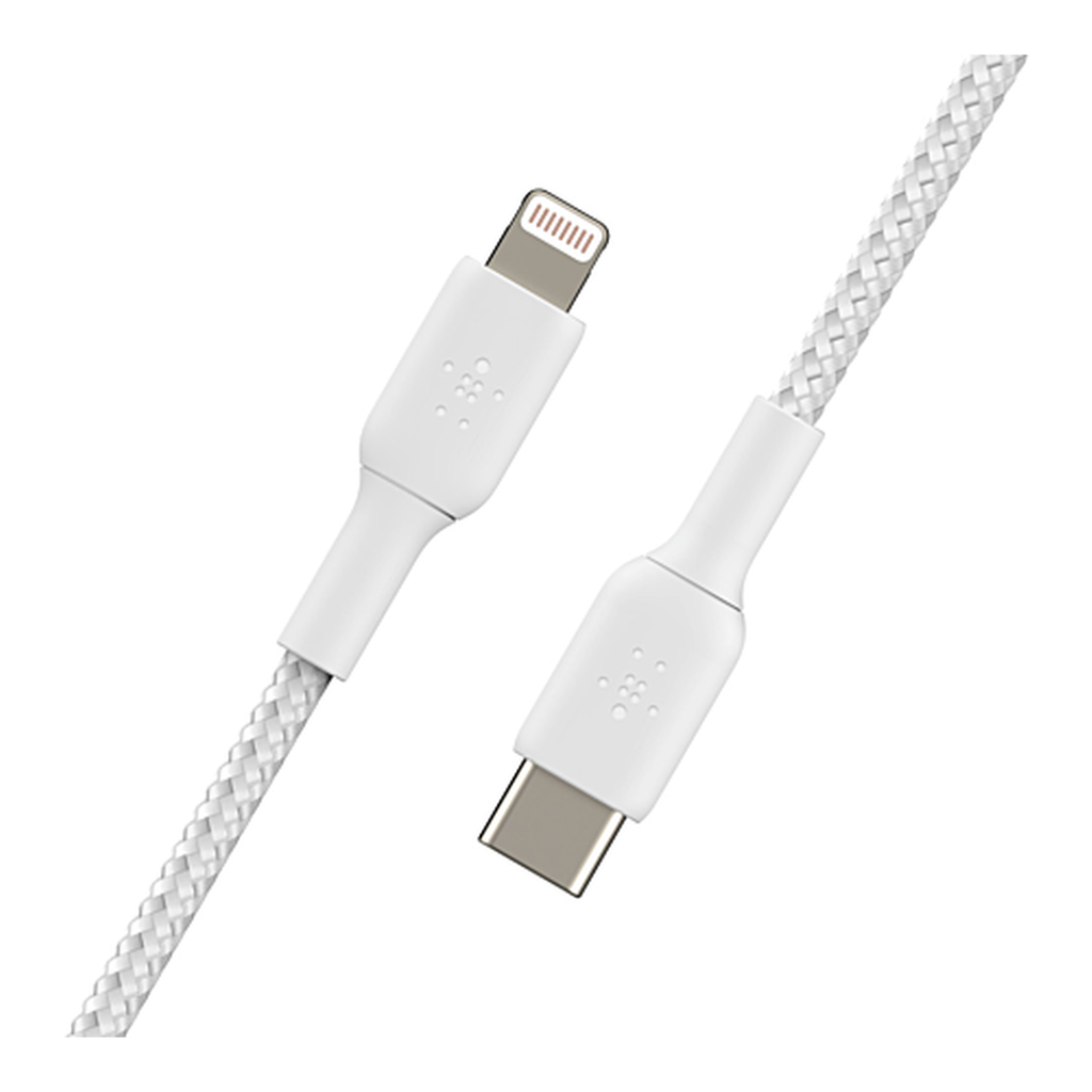 BELKIN Câble renforcé pour iPhone USB-C vers Lightning - 1 m