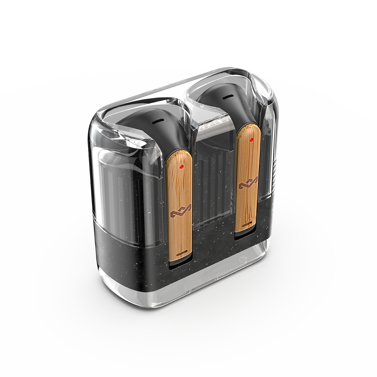 House of Marley Zion Écouteurs Bluetooth sans fil avec microphone intégré - Noir
