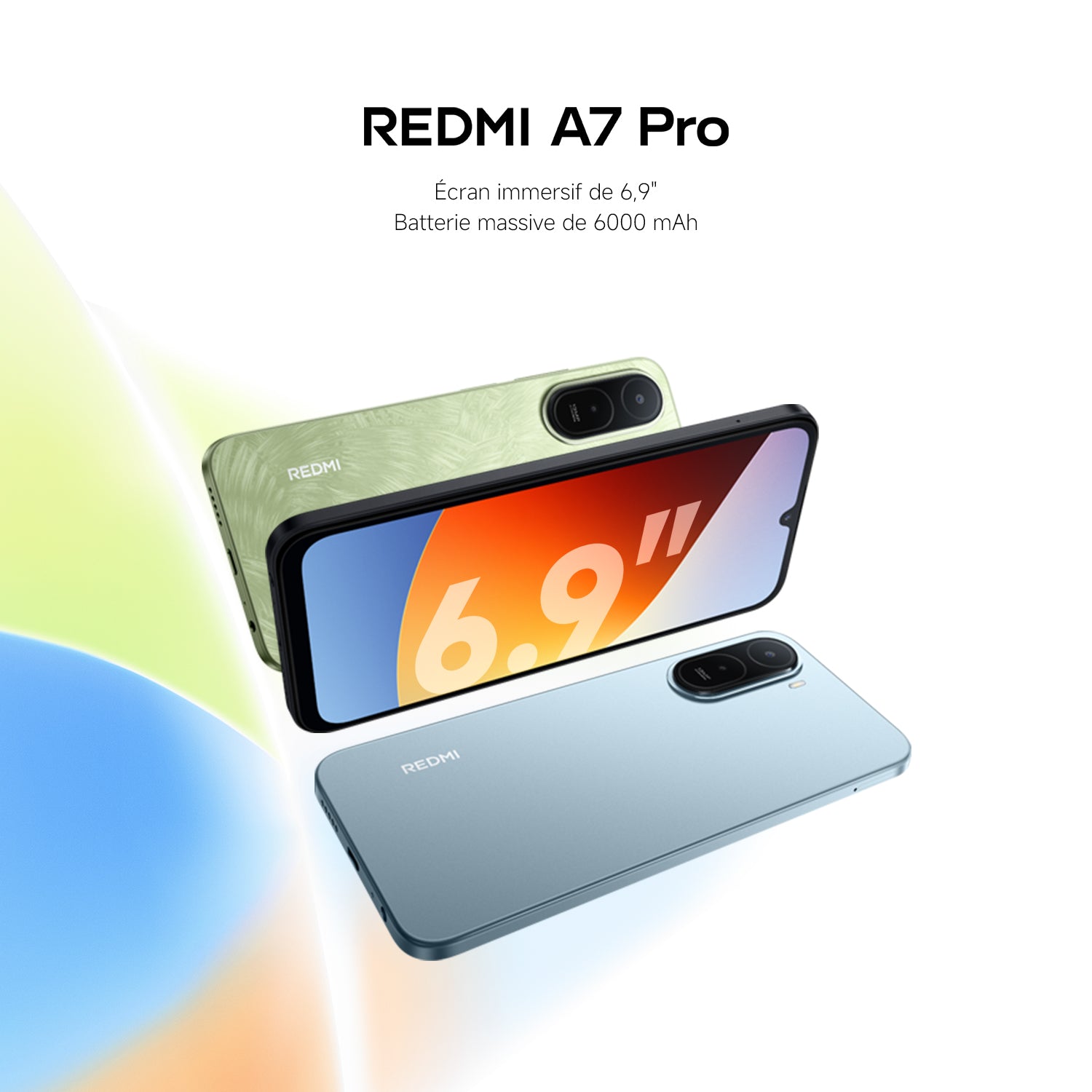 REDMI A7 Pro Noir 4G RAM 64 Go ROM Double SIM