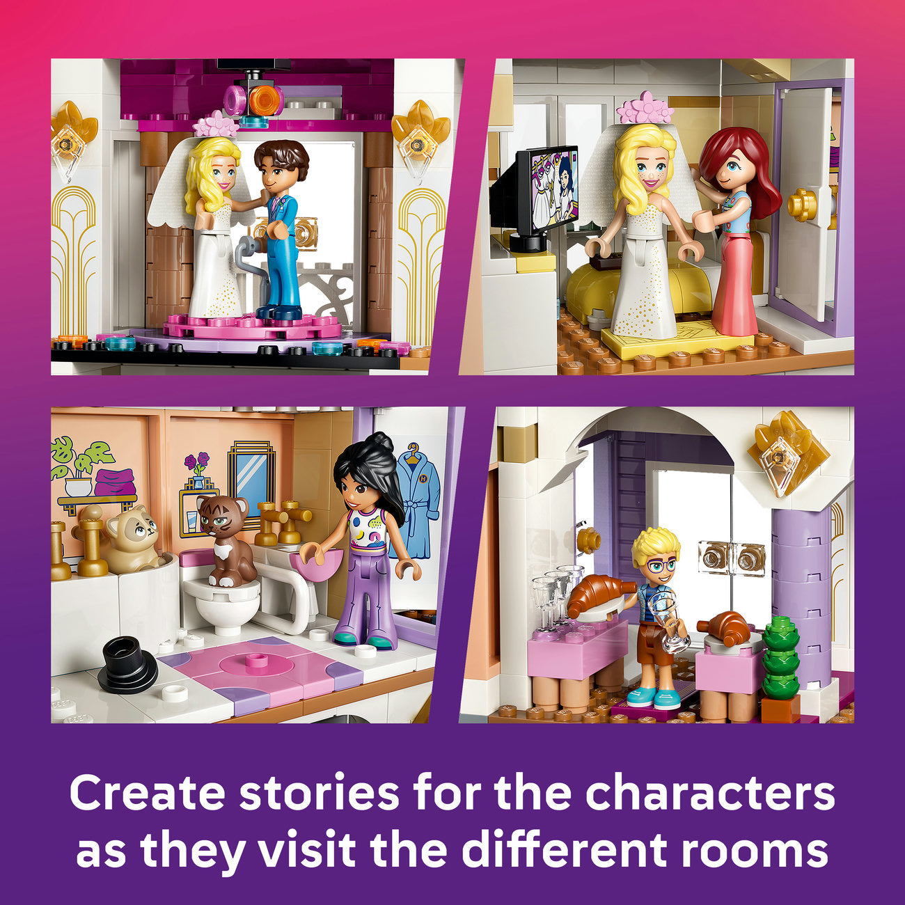 LEGO Friends 42704 Le grand hôtel de Heartlake City