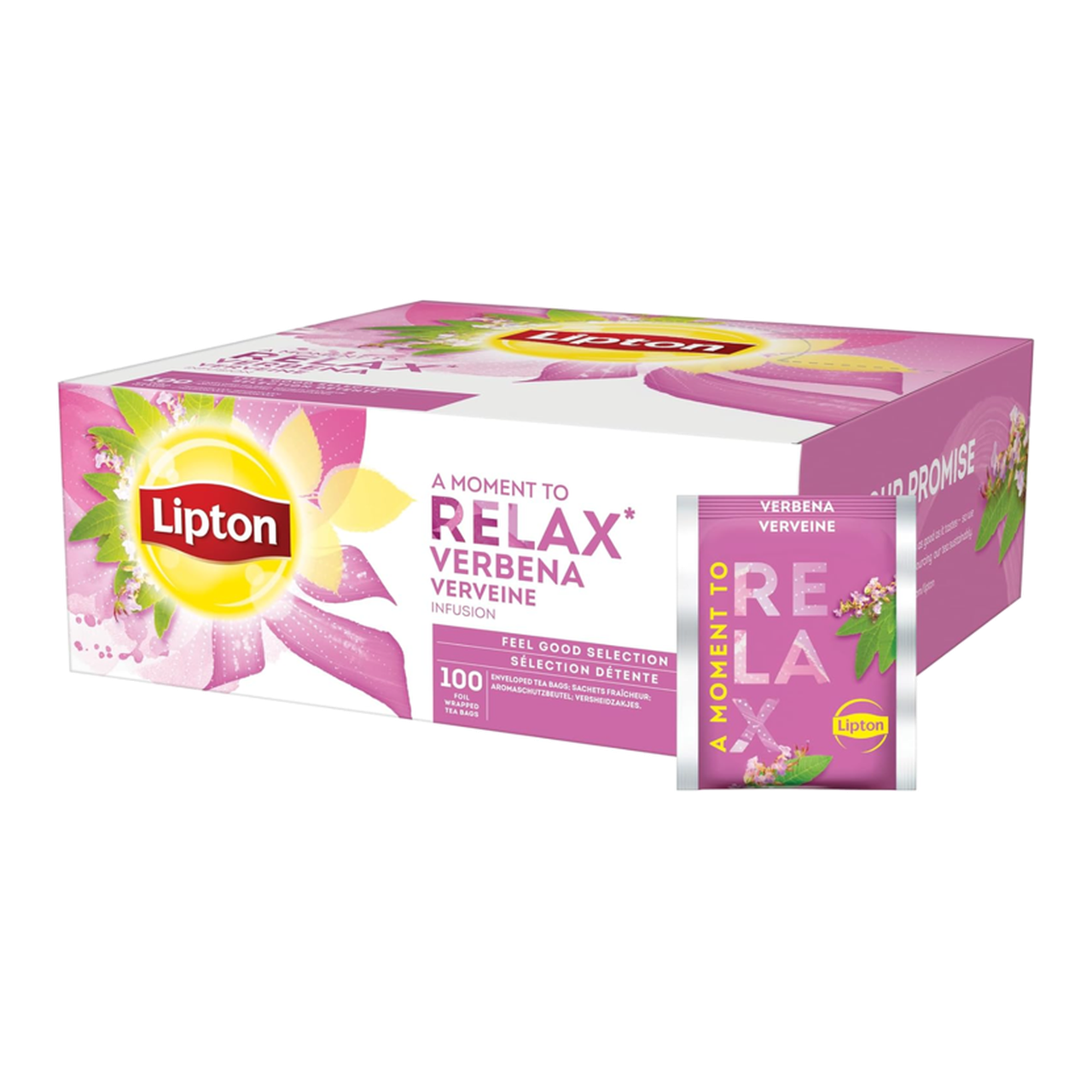 LIPTON Coffret Infusion Verveine 100 sachets