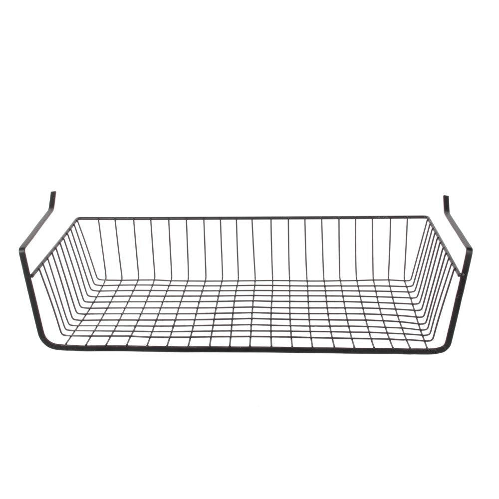JE CHERCHE UNE IDEE Panier sous étagère en fil métallique