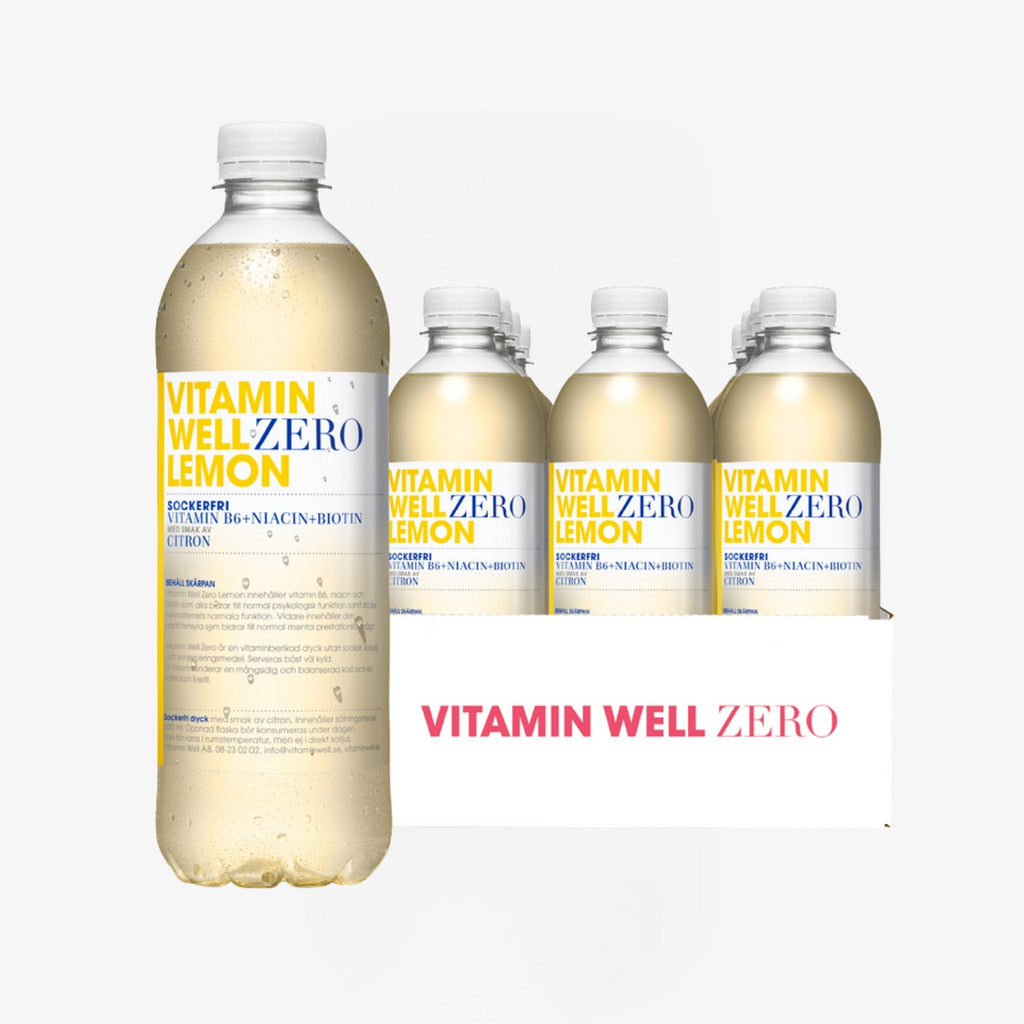 VITAMIN WELL Zero Limon Pack 12x 50cl
