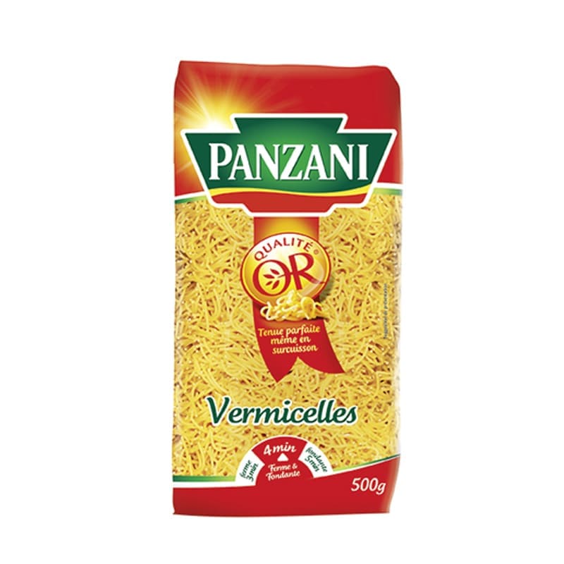 PANZANI pâtes vermicelles 500g