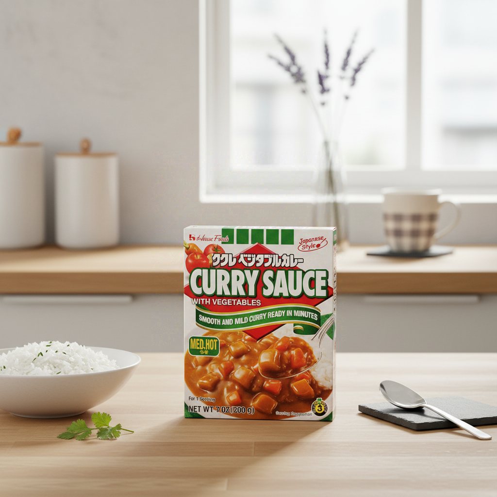 House Kukure Curry de légumes moyennement épicé - 200 g