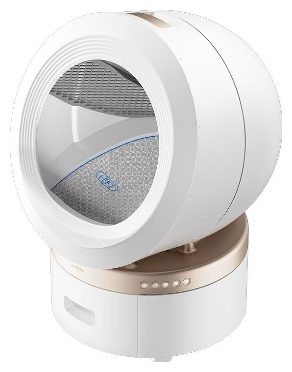 MOVA LR10 Prime White Bac à litière intelligent pour chat