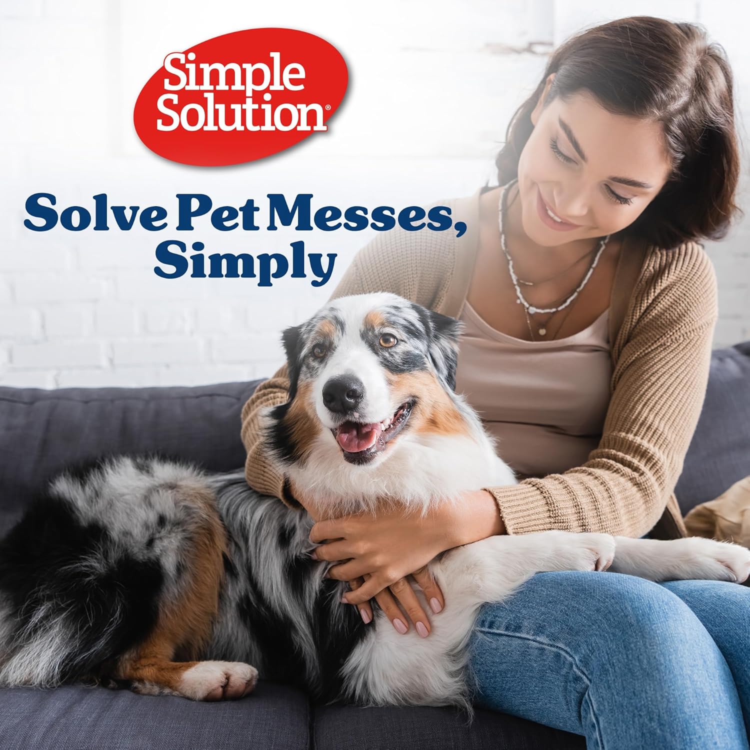 Simple Solution Couches jetables pour chiens, grand paquet de 12