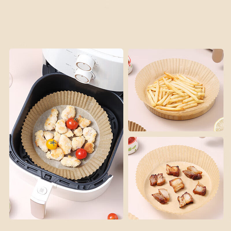 BJ Papier Cuisson pour Friteuse à Air 16cm - Lot de 100 Pièces