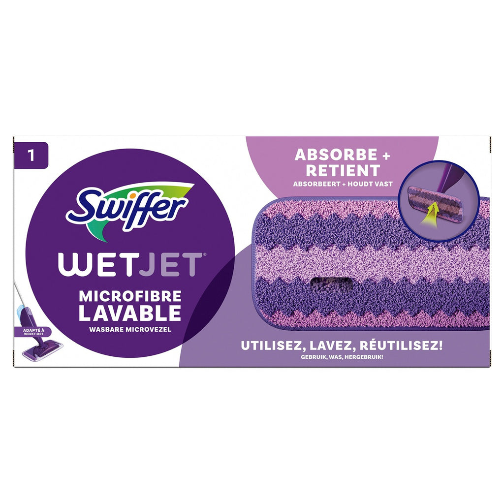 Swiffer WETJET Lingettes de nettoyage réutilisables, 1 unité