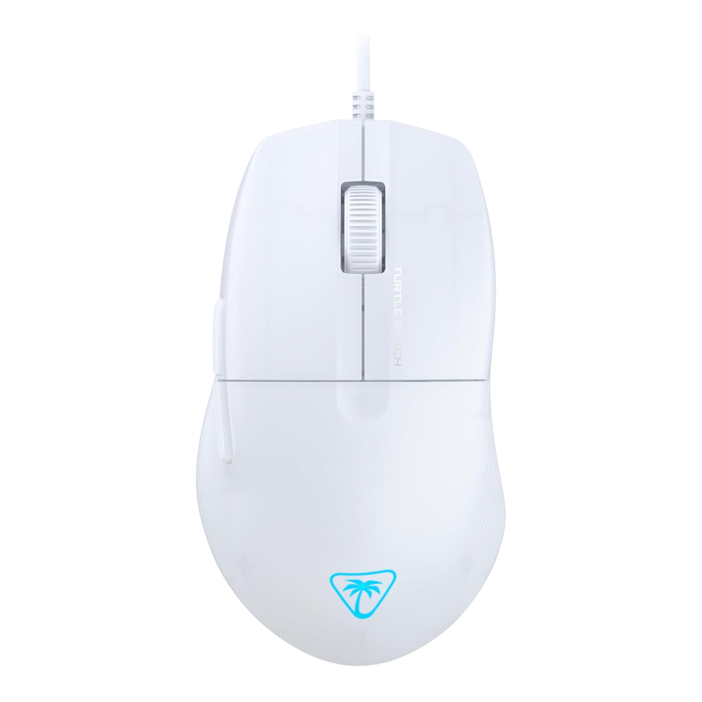 TURTLE BEACH Pure SEL Souris Gaming Filaire - 8000 DPI, 3 Boutons - Blanc