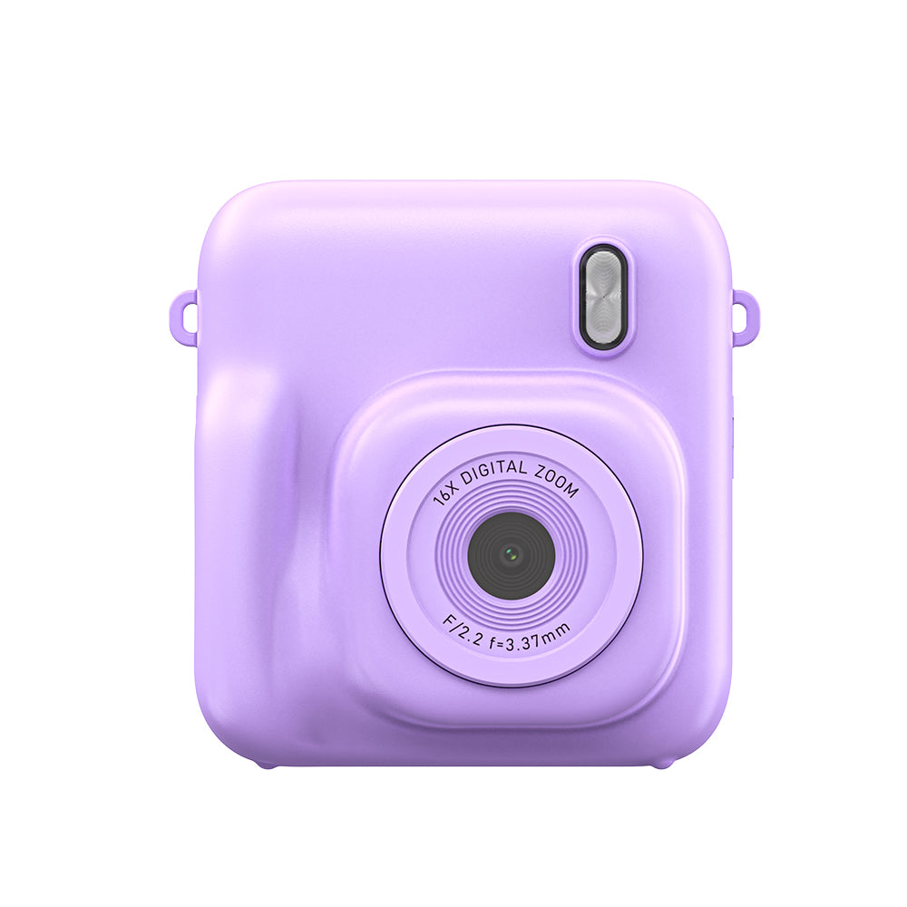 Songdian Appareil photo à impression instantanée, Cadeaux pour filles et garçons, Jouets, Cadeaux de Noël et d’anniversaire - Violet