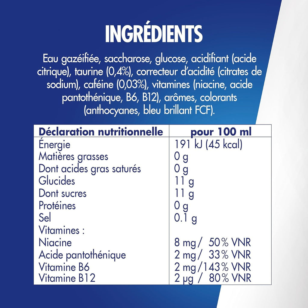 RED BULL boisson énergisante goût juneberry can pack 24x25cl