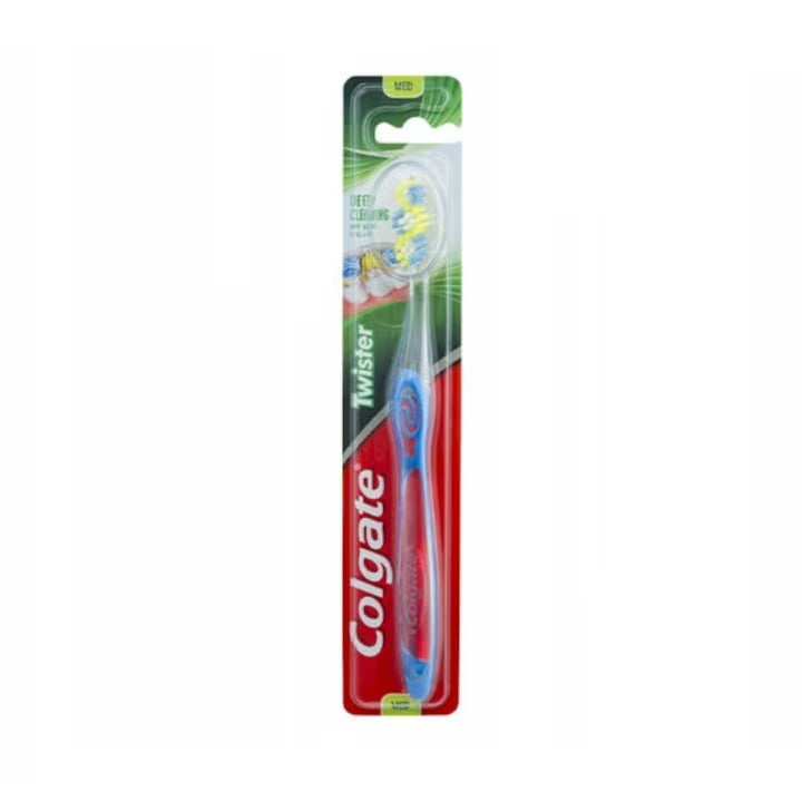 Colgate Twister Brosse à dents Medium Lot de 12 CDU