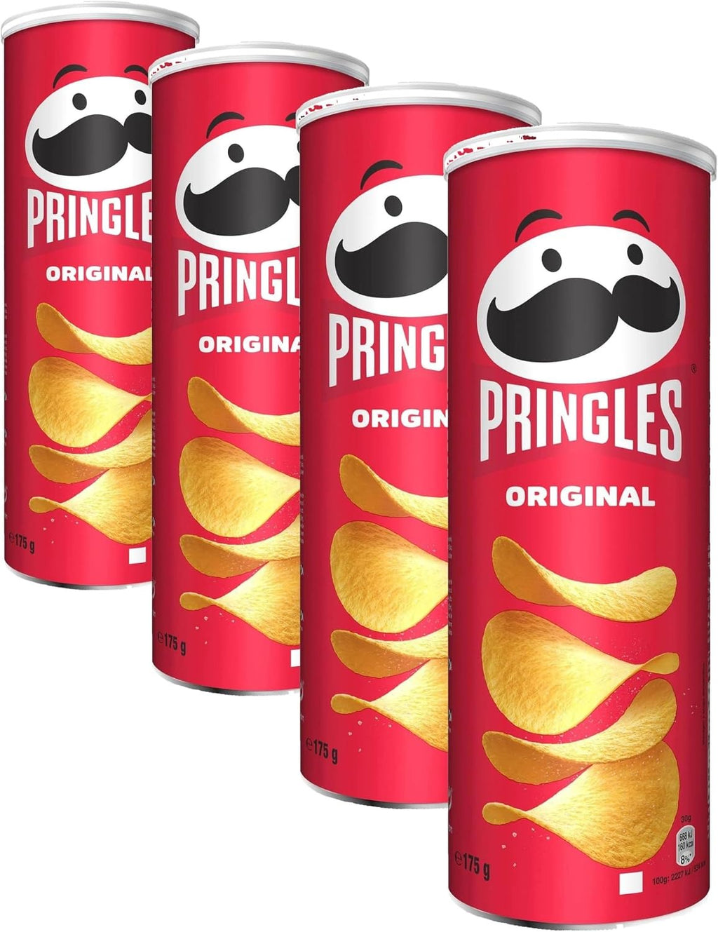 Pringles Original Chips de Pommes de Terre Empilées, 175 g