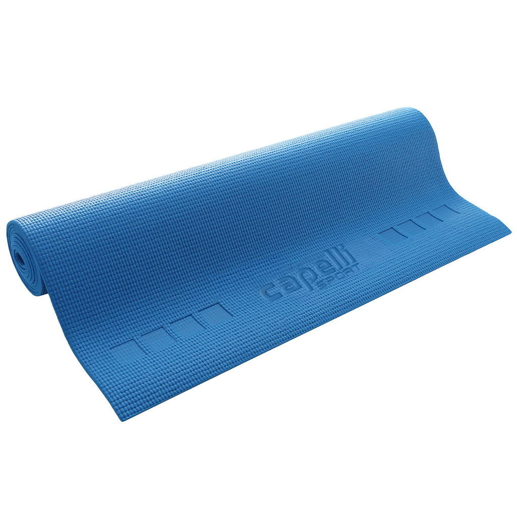 Tapis de yoga 4MM 24" x 68" Yoga, Pilates, fitness et entraînement au sol à domicile, gym antidérapant