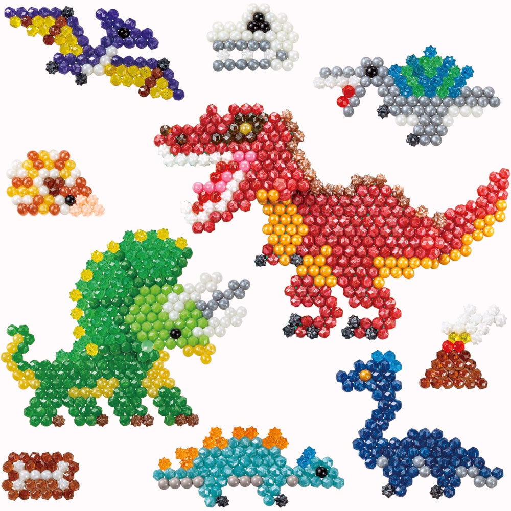 Aquabeads Le Monde des Dinosaures Coffret de Jeu Complet Monde des Dinosaures