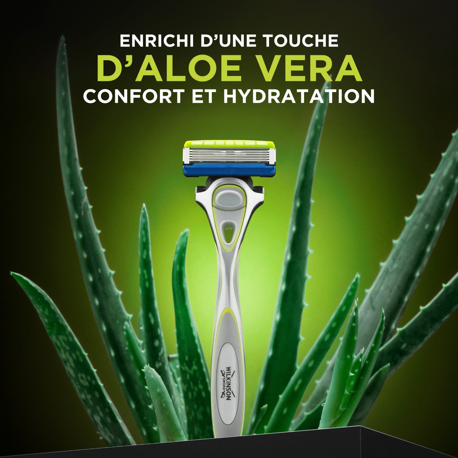 WILKINSON SWORD Hydro 5 Sensitive - Rasoir Pour Homme - Manche + 3 Lames