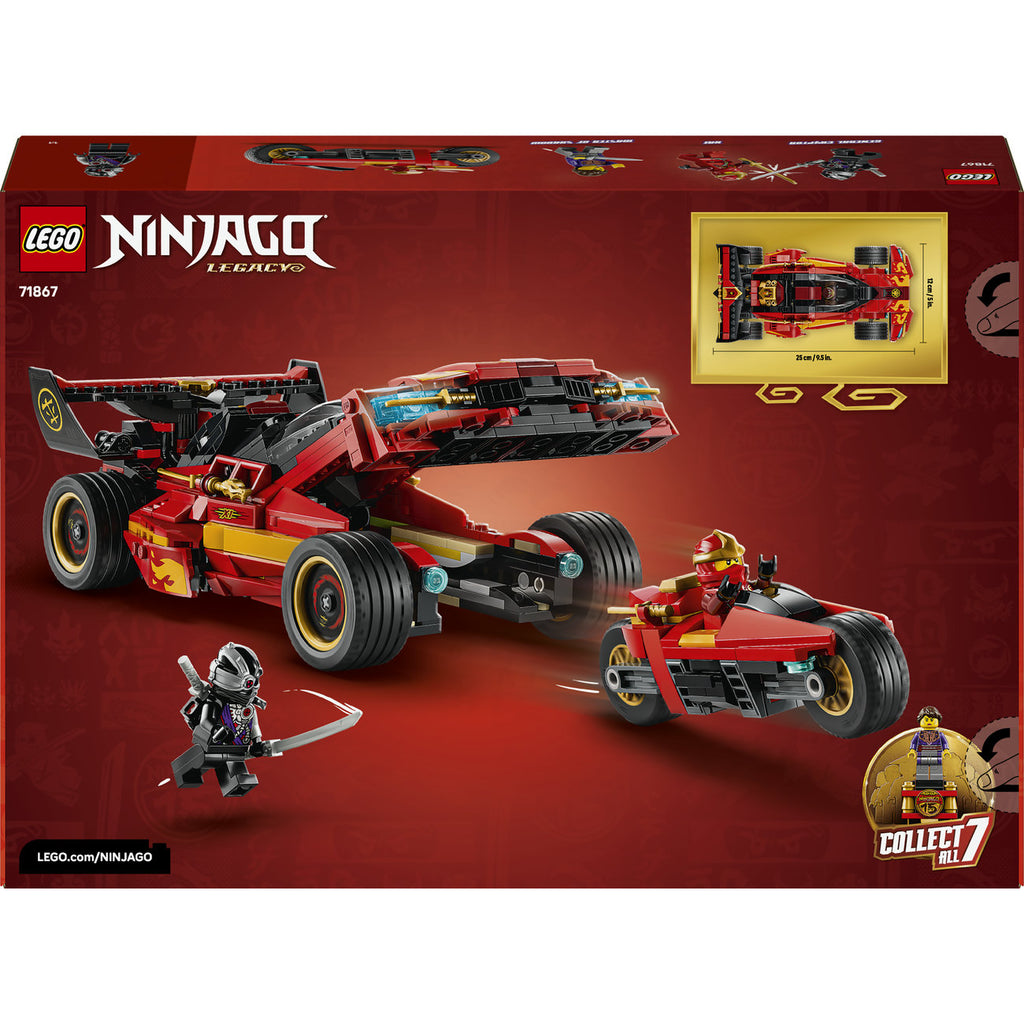 LEGO Ninjago 71867 Le chargeur Ninja X-1 : 15e anniversaire