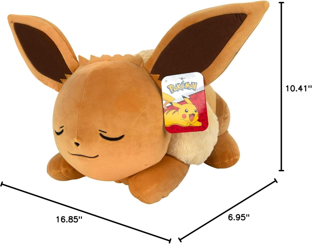 Pokémon Peluche Evoli Dormante 45cm