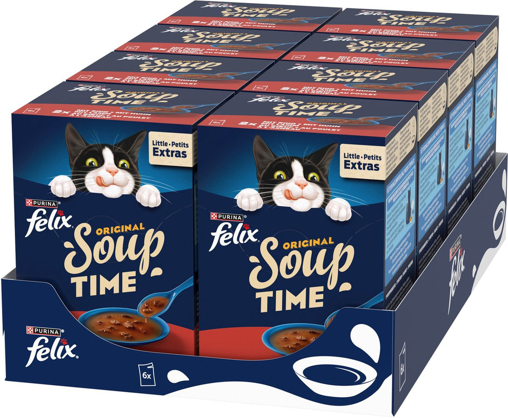 Felix Soupe pour chat Sélection de la ferme 48x48 g
