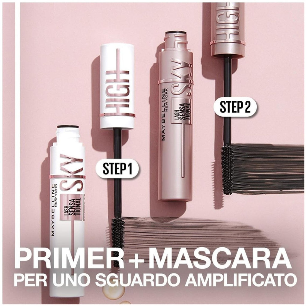 Maybelline New York Lash Sensational Sky High Primer Teinté Base de Mascara Soft Black 6ml