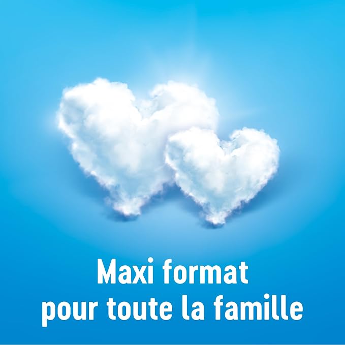 KLEENEX Family Mouchoirs en Papier Format Maxi, 1 Boîte, 128 Mouchoirs