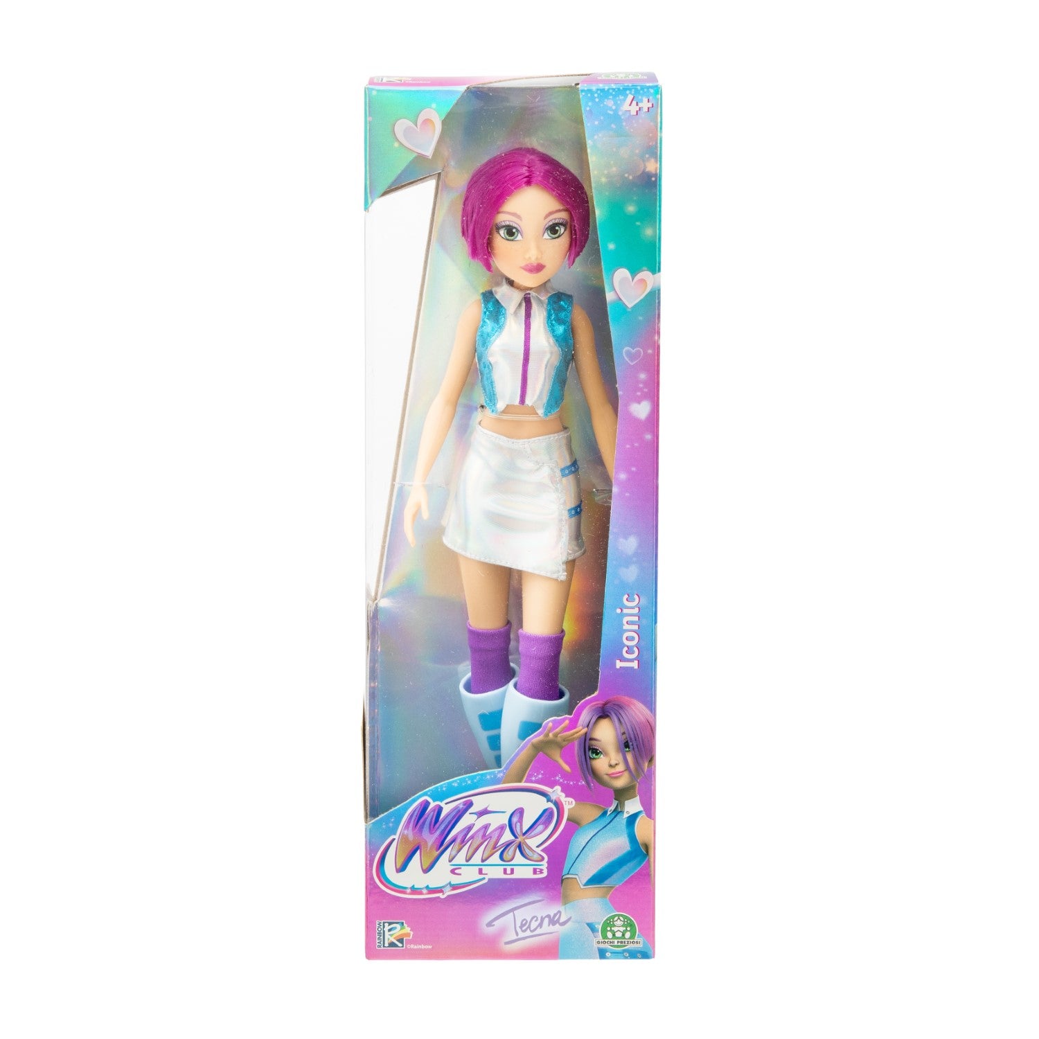 WINX CLUB Iconic Poupée articulée Tecna pour les enfants dès 3 ans - 26 cm