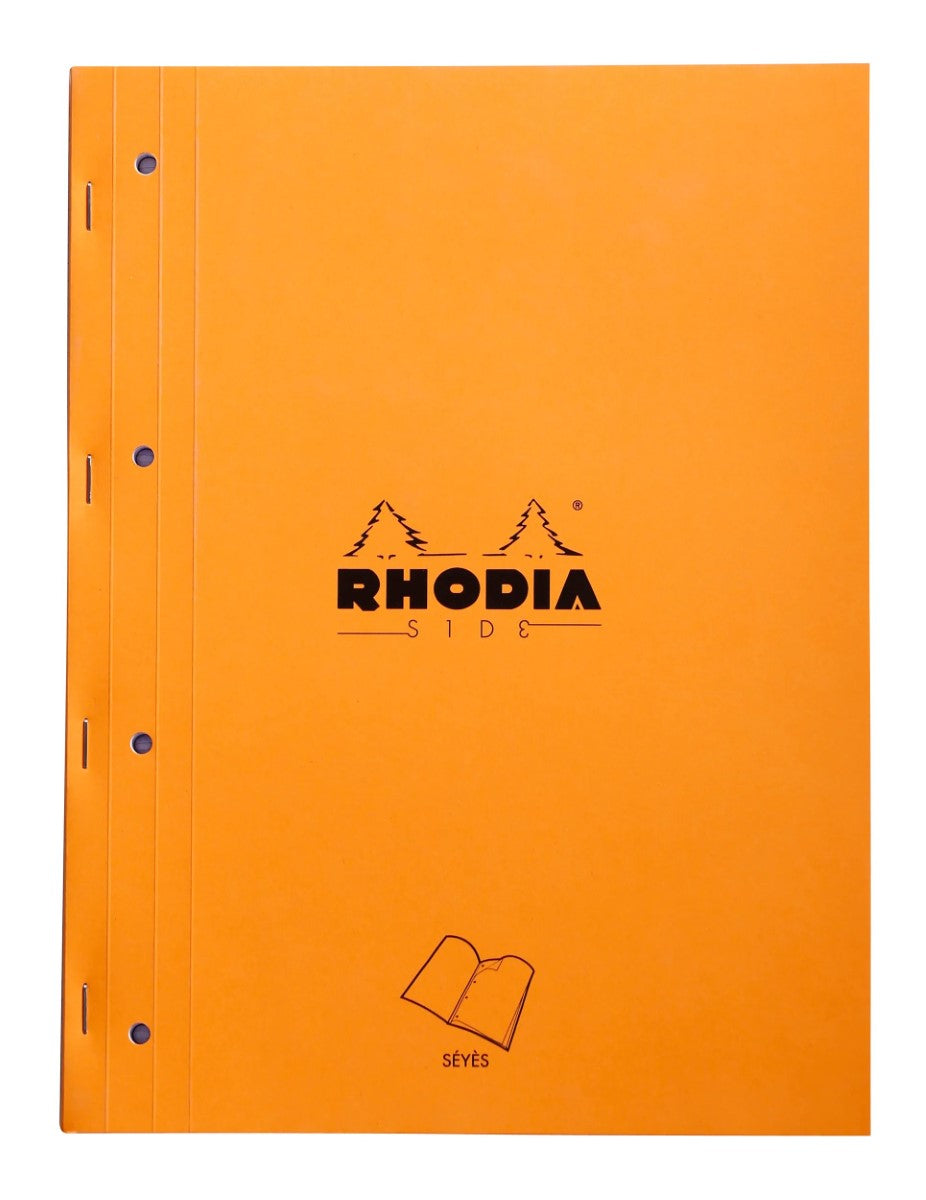 Rhodia Bloc-Notes Agrafé sur le Côté Lot de 3 A4+ 80 Feuilles Chacun