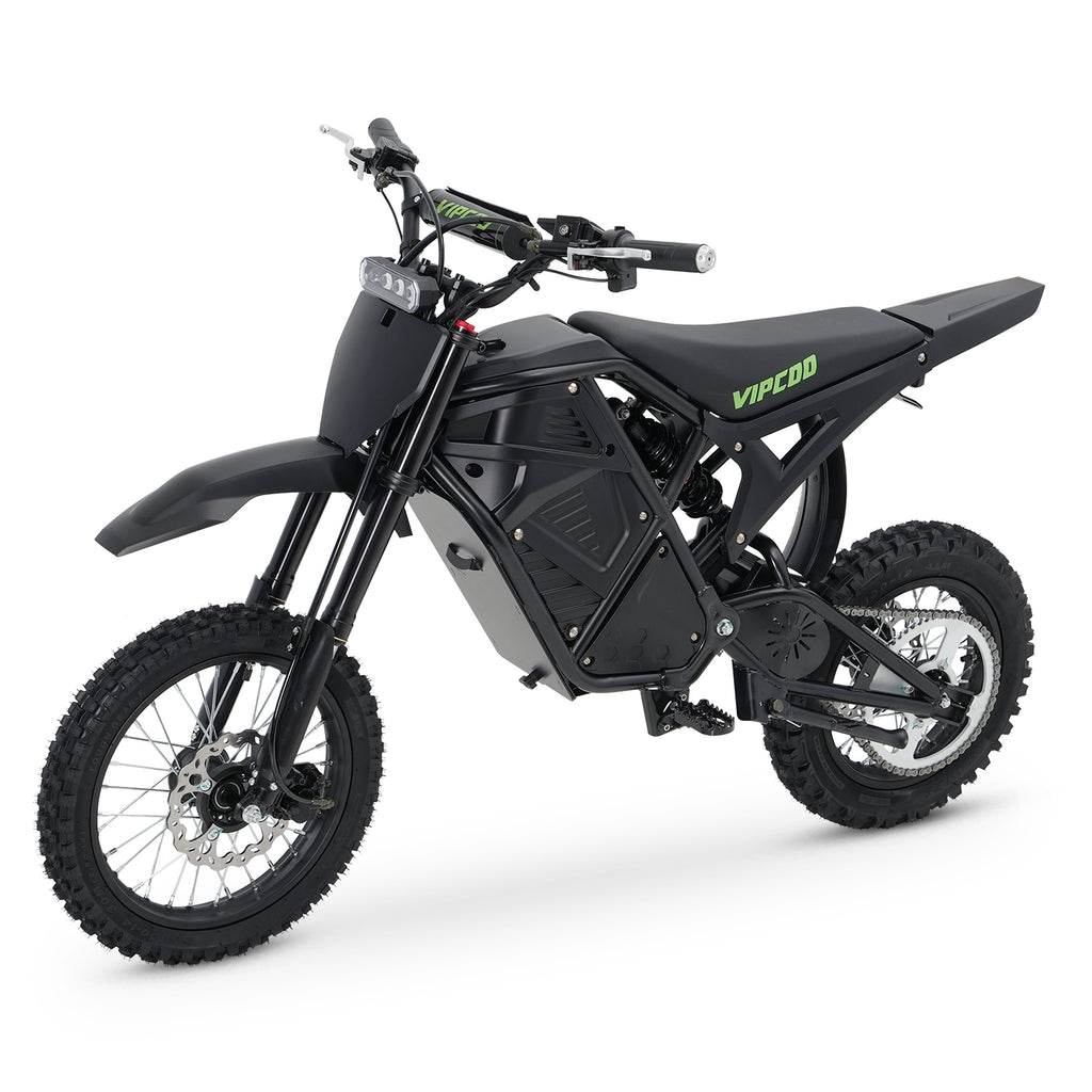 Vélo d'aventure électrique VIPCOO, batterie amovible 48 V, système de freinage hydraulique, suspension complète, randonnée en plein air haute performance pour adultes et adolescents