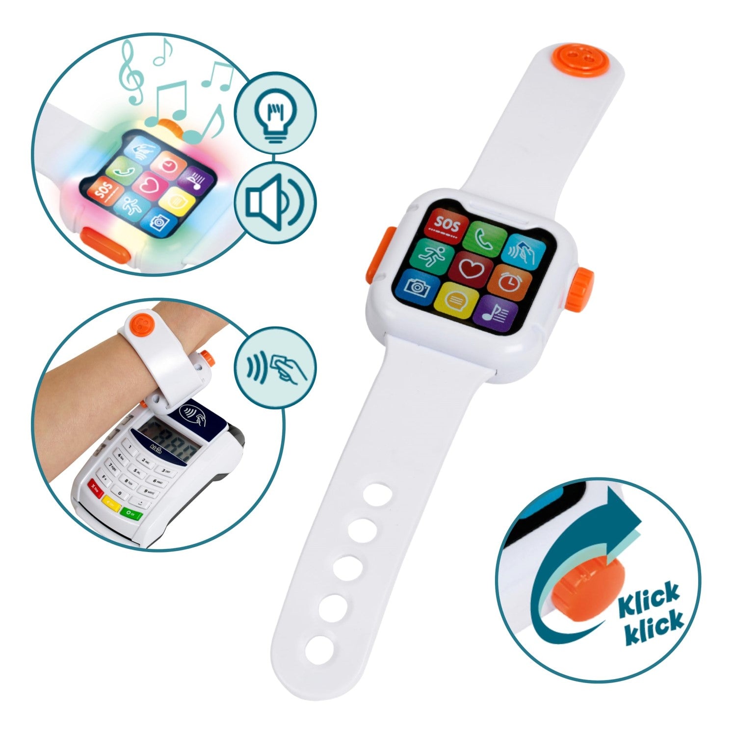 Theo Klein My Market Terminal de paiement avec montre connectée