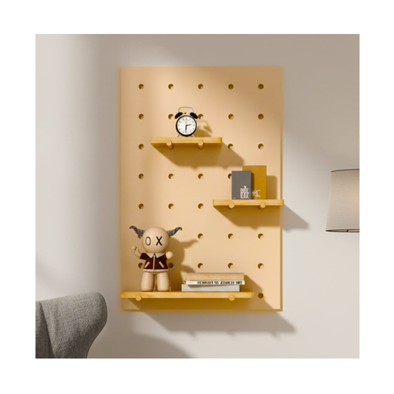 JORDAN&JUDY Organisateur Panneau Perforé en Bois Massif, 40 cm × 60 cm, Couleur Bois Naturel