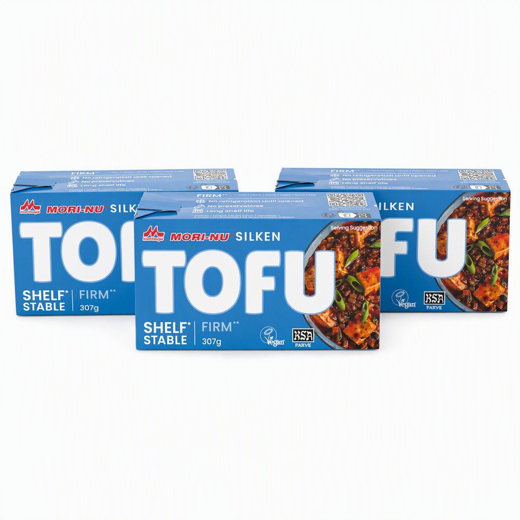 MORI NU Tofu soyeux ferme - 307 g ( Lot de 3)