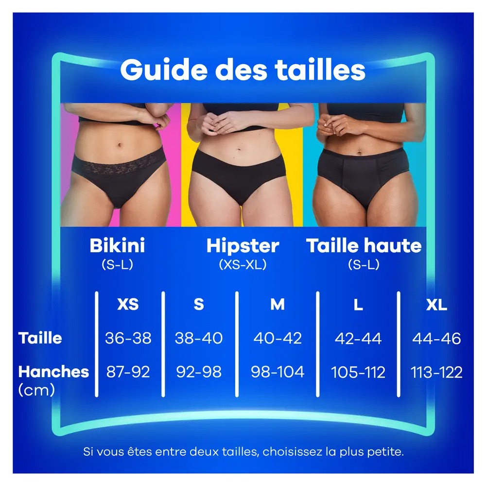 Always Culotte menstruelle réutilisable Taille 42 44 x1